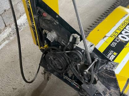 Bild 2:Rapsvorsatz, Rapstisch Biso Schrattenecker Herkules CX 100