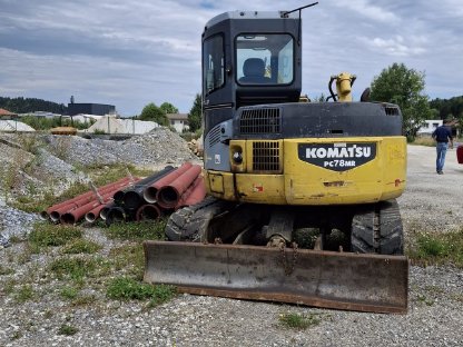 Bild 4:Komatsu PC78MR-6