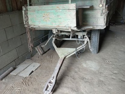 Holzanhänger 2,5t Baujahr 1955 inkl. Doppelwände
