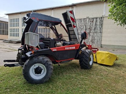 Bild 8:Reform Metrac H6S mit Mörtel Mähwerk, Aebi, Sauerburger, Traktor