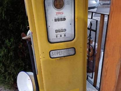 Suche alte Zapfsäule als Deko