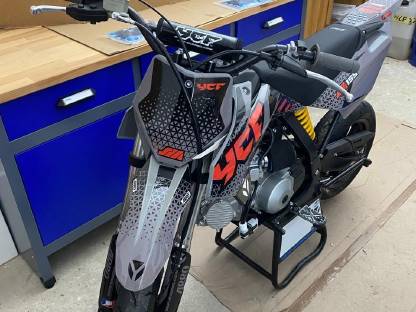 Bild 2:YCF SM F155 Grau Supermoto Motorrad