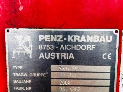 Bild 4:Penz Rückekran