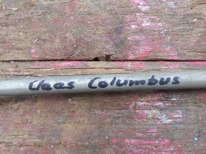 Bild 2:Original Claas Columbus Spiegelhalterung