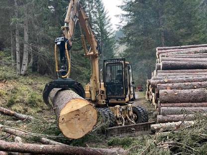 Bild 3:Komatsu PW95 Mobilbagger Radbagger 4x4x4 FAI