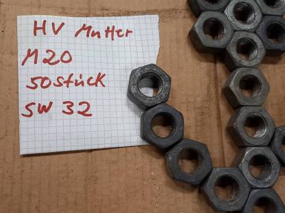 Bild 4:50 HV Muttern M20