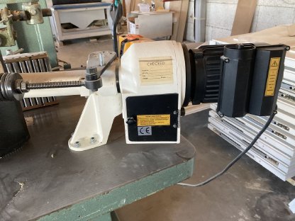 Bild 4:Bandsäge mit Spalteinrichtung Bäuerle BS 800