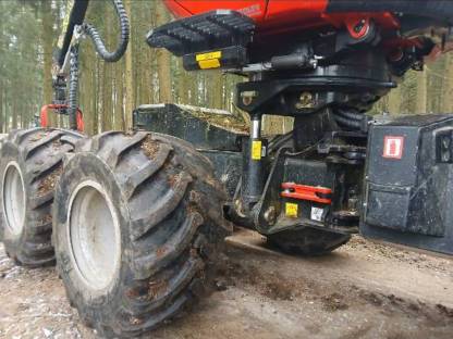 Bild 6:Harvester Komatsu 931xc