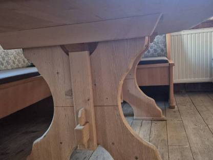 Bild 3:Schöner großer Esstisch Buche massiv 165 x 115