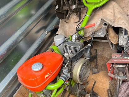 Bild 5:Agria 6000 Motorhacke und Balkenmäher