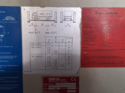 Bild 6:16-Tonnen Hebebühne für Traktor, Lkw, Unimog und Anhänger
