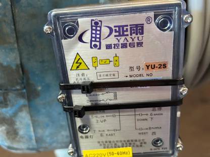 Bild 3:Kettenzug Demag 1.000 kg mit Funk