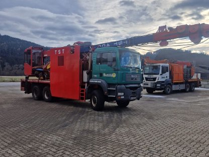 Bild 3:TST 400 auf MAN 6x6