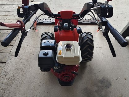 Bild 3:REFORM Mäher N 100 inkl. Kehrmaschine