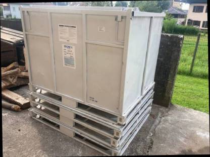 Metallkisten Metallboxen Gitterbox zerlegbar