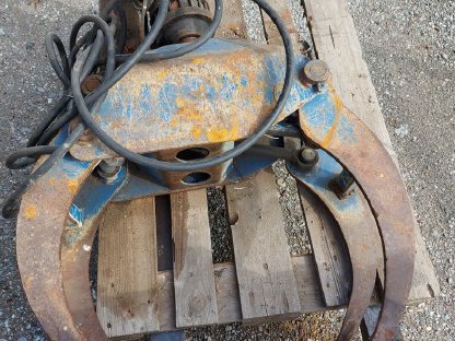 Holzzange inkl. Rotator und Baggeraufnahme