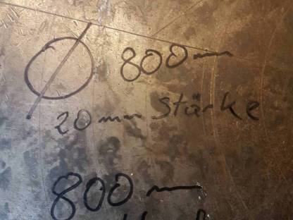 Bild 2:Schweißtisch Rund