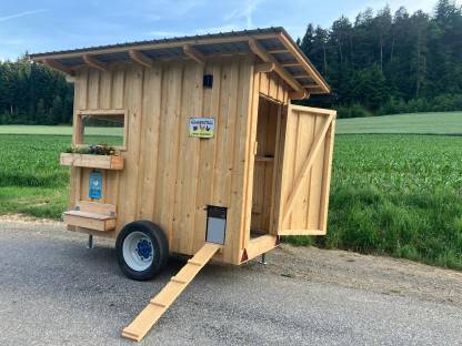 Mobiler Hühnerstall