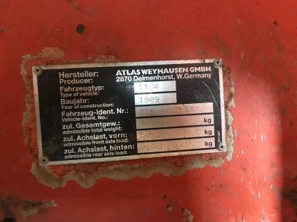 Bild 2:Bagger Atlas 1104