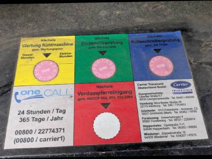 Bild 6:Carrier Transicold Supra 850 U LKW Kühlaggregat