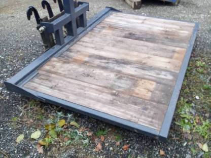 Bild 2:Transportplateau für Motormäher