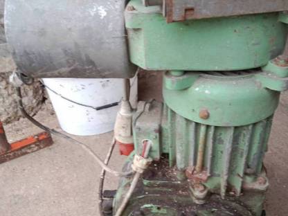 Bild 3:Getriebe-Seilwinde mit Bremse