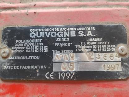 Bild 4:Quivogne Scheibenegge