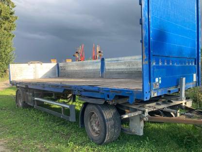 Bild 2:Ballenwagen Kögel 18 t Zweiachser Wechselbrücke Lafette