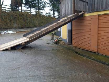 Rampe für hoftrac