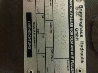 Bild 4:Hydraulikpumpe A10VSO 28 DR/30