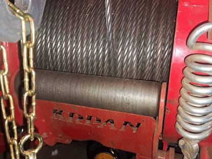 Bild 6:Getriebewinde Krpan 6,5 t