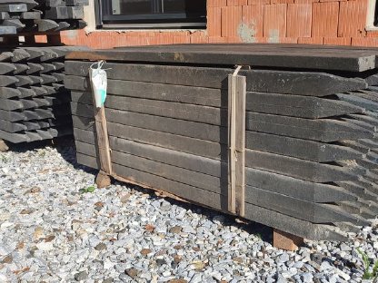 Recyclingpfosten zu verkaufen