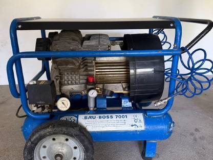 Kolbenkompressor Bau-Boss 7001