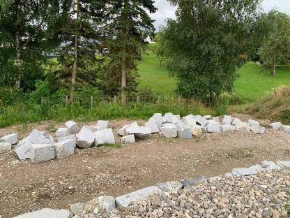 Ansatzsteine Granit