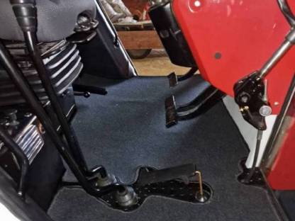 Bild 3:Steyr 8180, 8165 SK2 Teppich Fußmatte