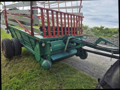 Bild 2:Verkaufe Steyr Hamster Minor Ladewagen 12 m³
