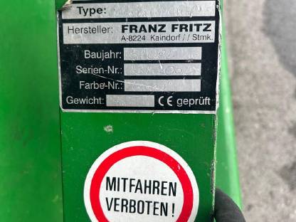 Bild 4:Fritz Maschinenbau Kippmulde