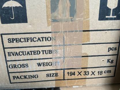 Bild 2:Solarset Röhrenkollektoren Inosun