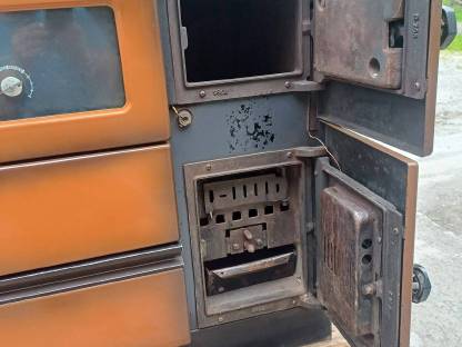 Bild 3:Zentralheizungsherd