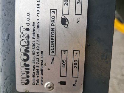 Bild 2:Uniforest Rückezange Scorpion Pro 3