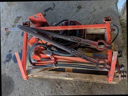 Bild 3:Ersatzteile Kuhn Siloblockschneider