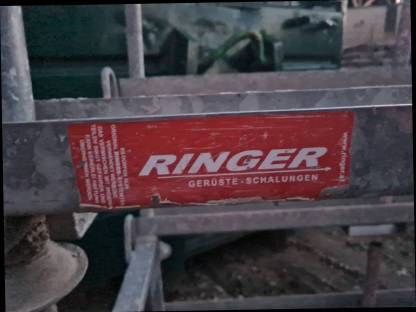 Bild 3:Ringer Transportgestelle Stapelgestell Gerüst