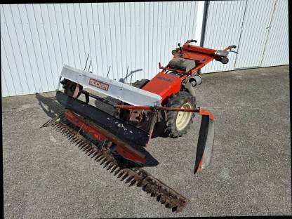 Bucher M 500S Eingraser, Motormäher
