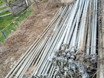 Bild 3:Bewässerungs Rohre