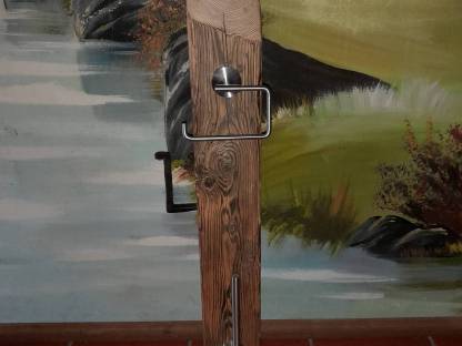 Bild 6:WC-Set, NEU WC-Ständer aus Altholz, WC-Garnitur