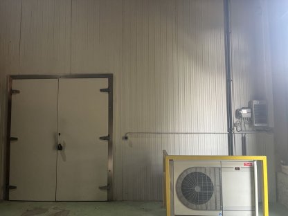 Bild 6:Kühlraum, Kühlaggregat