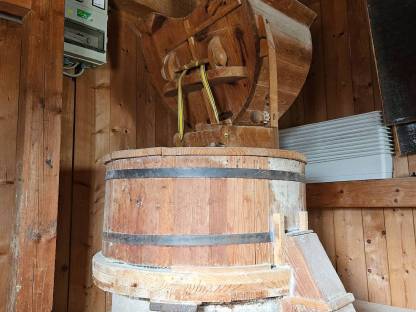 Verkaufe alte Getreidemühle