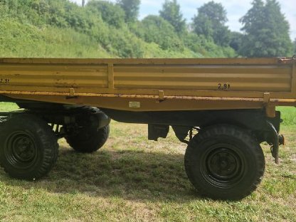 Bild 2:Kippanhänger Müller Mitteltal Unimog Kipper Steyr Anhänger