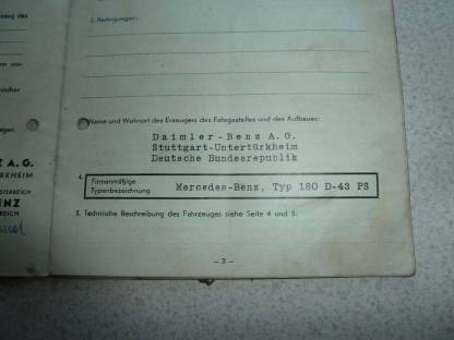 Betriebsanleitung, Ersatzteilliste und Typenschein
