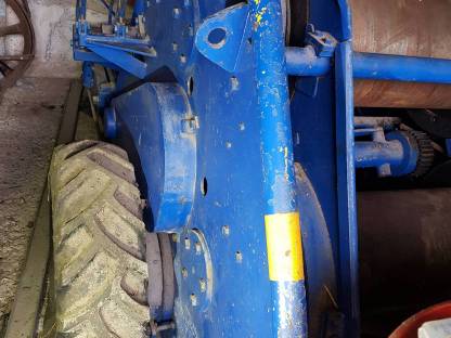 Bild 4:Schlittenseilwinde mit Doppeltrommelwinde Rigert auf Rädern